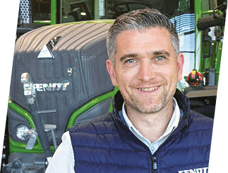 Cyril Eouzan Directeur SAV et pièces concessionnaire Fendt matériel agricole Bretagne